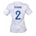 Ranska Benjamin Pavard #2 Kopio Vieras Pelipaita Naisten MM-kisat 2022 Lyhyet Hihat
